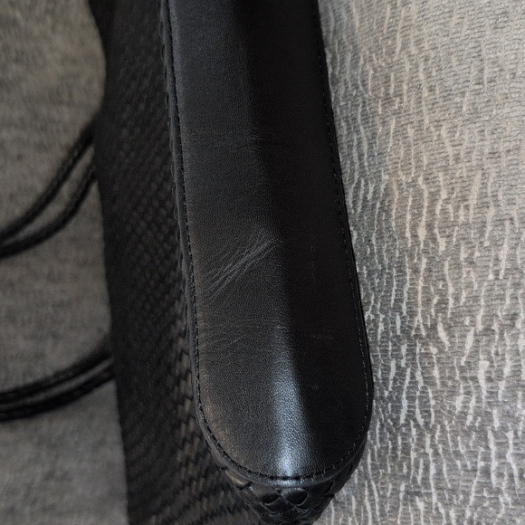 Quince Italian Leather Handwoven Tote Bag - Picture 12 of 14